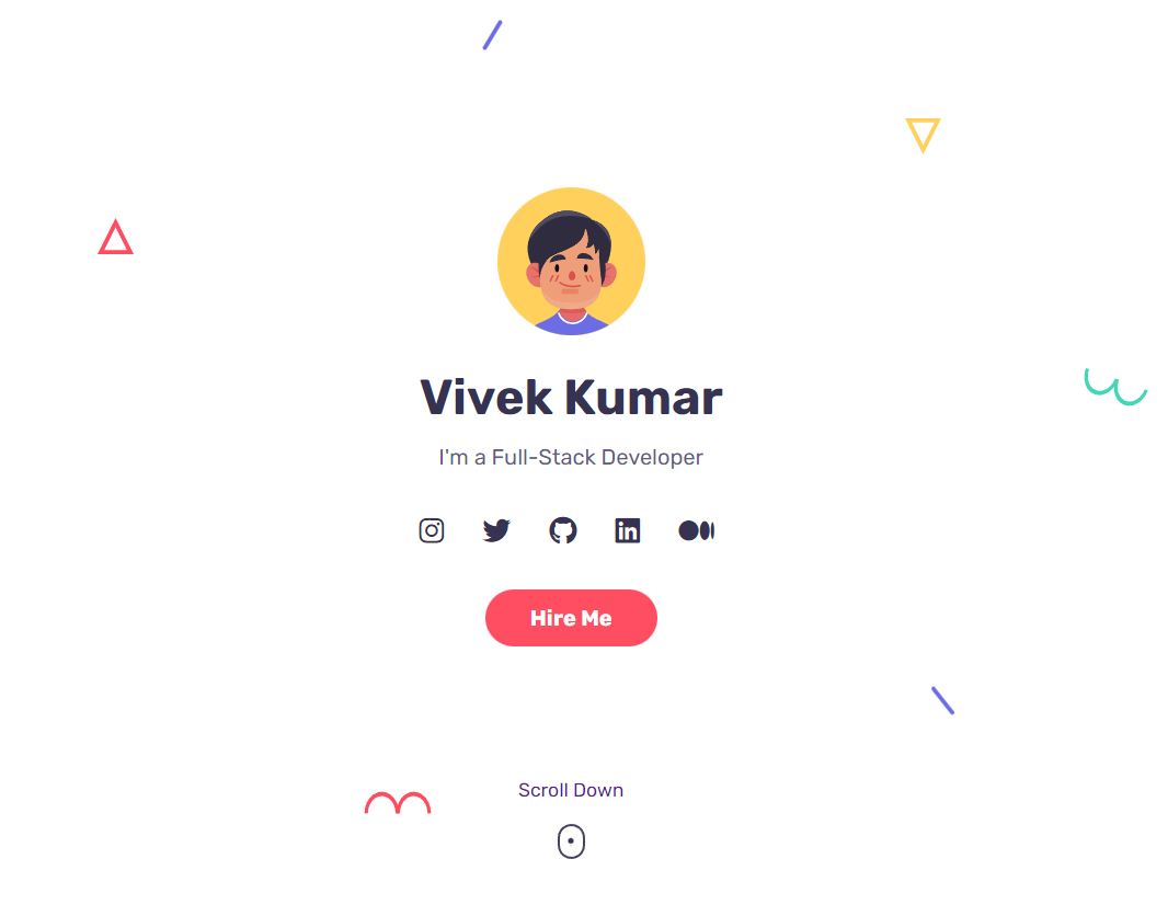 My Portofolio - Vivek Kumar